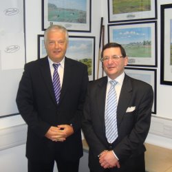 Bob Clark (left) and Stan Segal