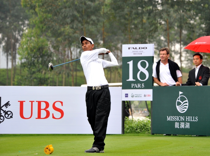 Faldo Series Asia champion Rashid Khan, 18, from India