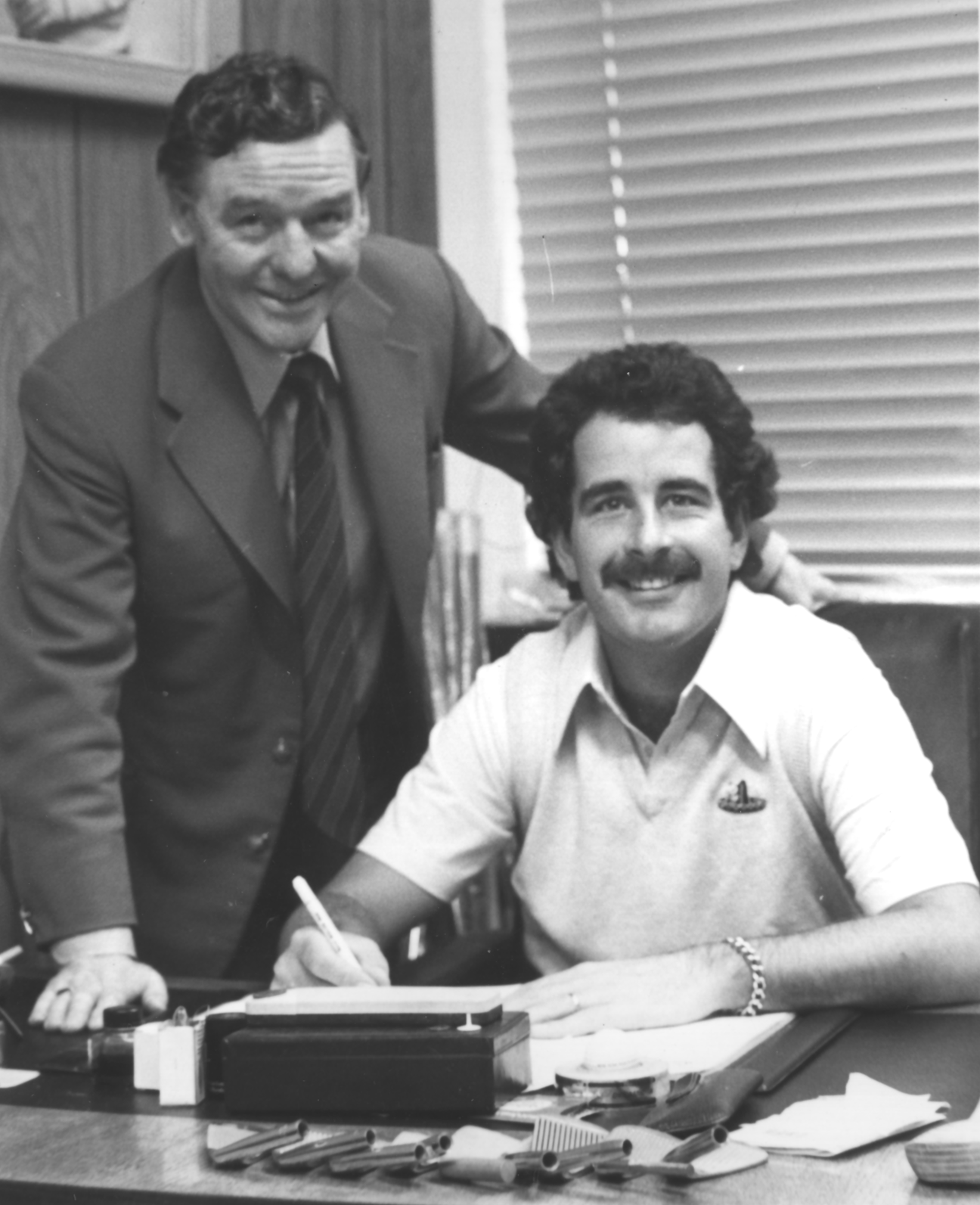 Jimmy Letters and Sam Torrance