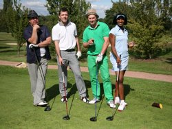 Denise Lewis and team 2009