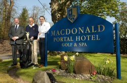 L-r: Mark Lyttleton-Frances, Nigel Evans, Karl Morris