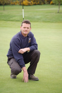 Gordon Street, Head Greenkeeper at Selby Golf Club