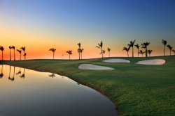 Second hole at Allegria Golf Course