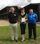 Store Manager and Golf Professional David Boot (right) with his team