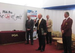 from left: Sandy Jones, Colin Mee, Kyle Phillpots and Jim Farmer