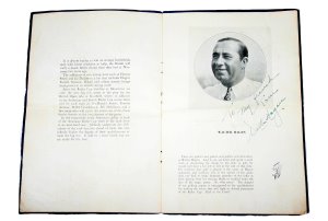 Walter Hagen signed this copy