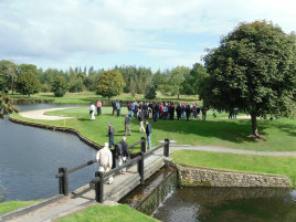 Over 40 golf course superintendents from across Ireland attended the recent Barenbrug and STRI Druids Glen Golf Resort open day.