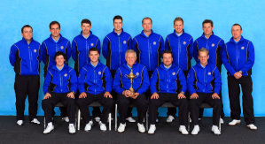 European Team at Celtic Manor Resort (Photo by David Cannon/Getty Images)