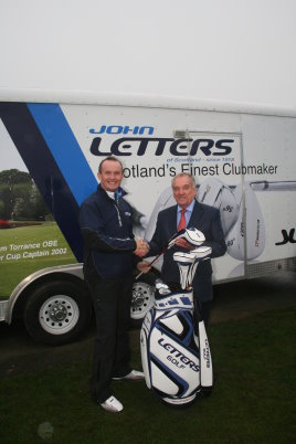 John Andrew of John Letters (left) with Douglas McCaig