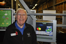 George Williams at TopGolf Addlestone