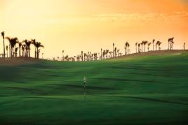 The recently opened Allegria Golf Club, near Cairo