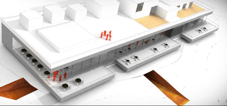 Amsterdam International Club House artist impression