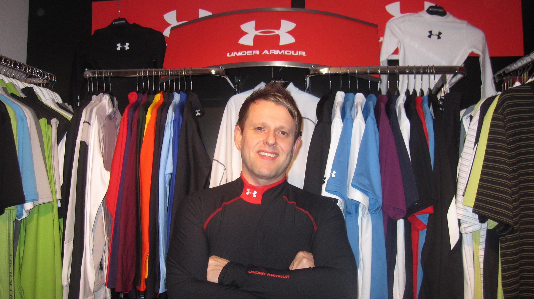 Rob Miles, Under Armour's man in the south east
