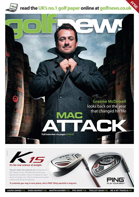 Golf News cover December 2010