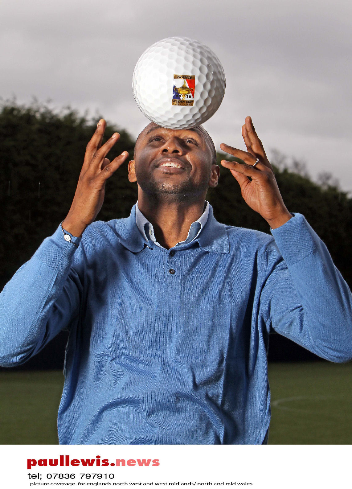 Patrick Viera (photo credit paullewis.news@virgin.net)