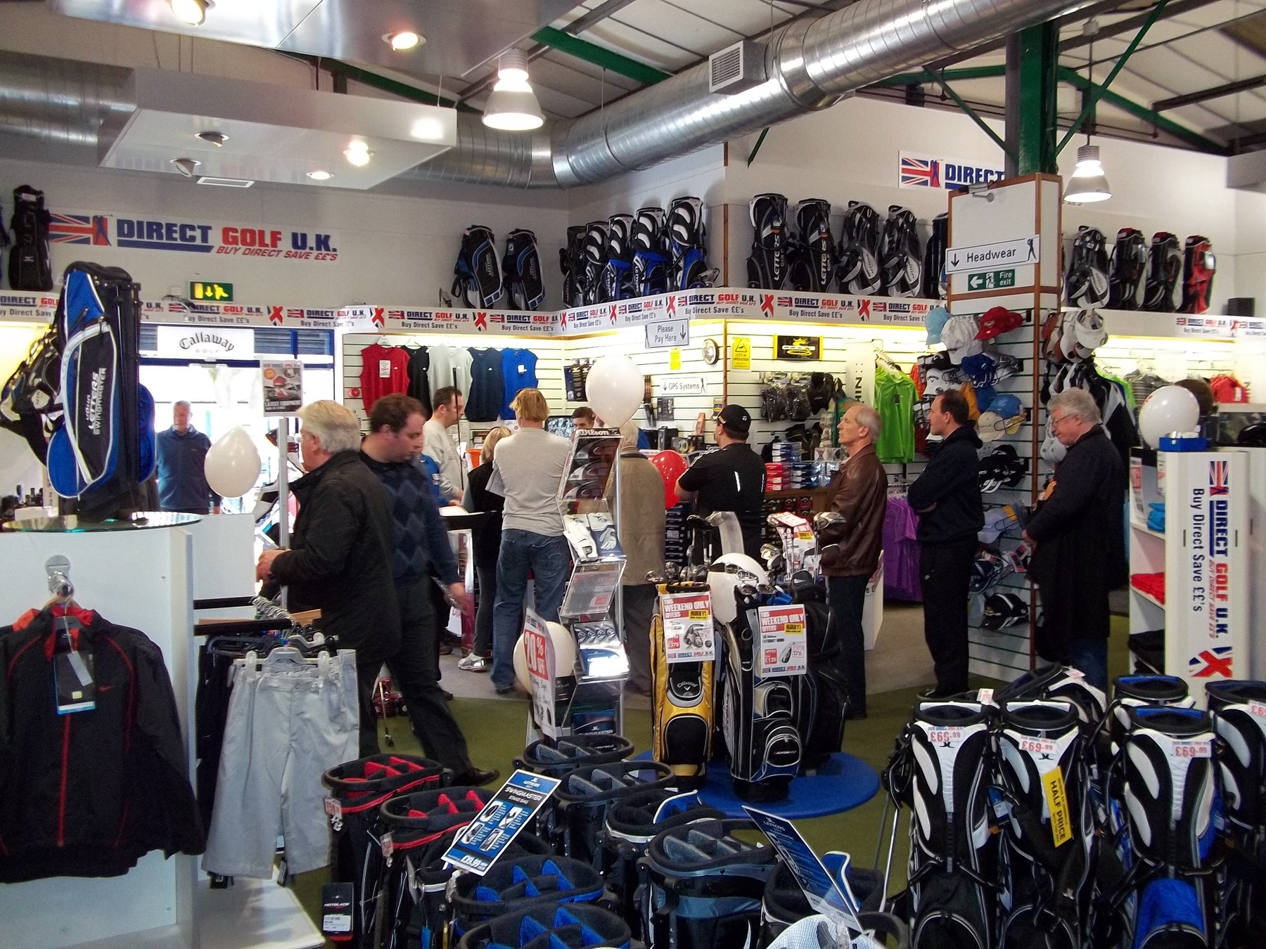 Direct Golf's new Farnborough Superstore