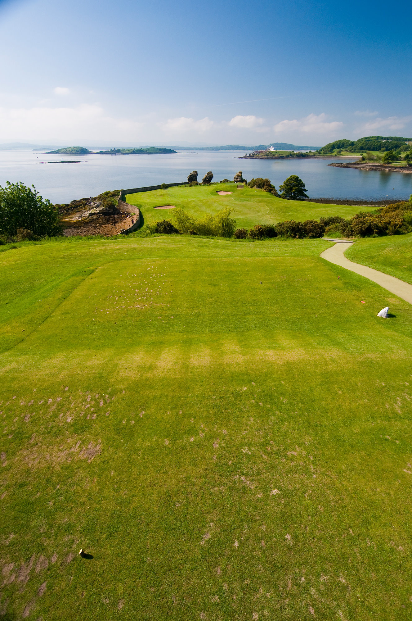 Aberdour Golf Club: 1st Hole