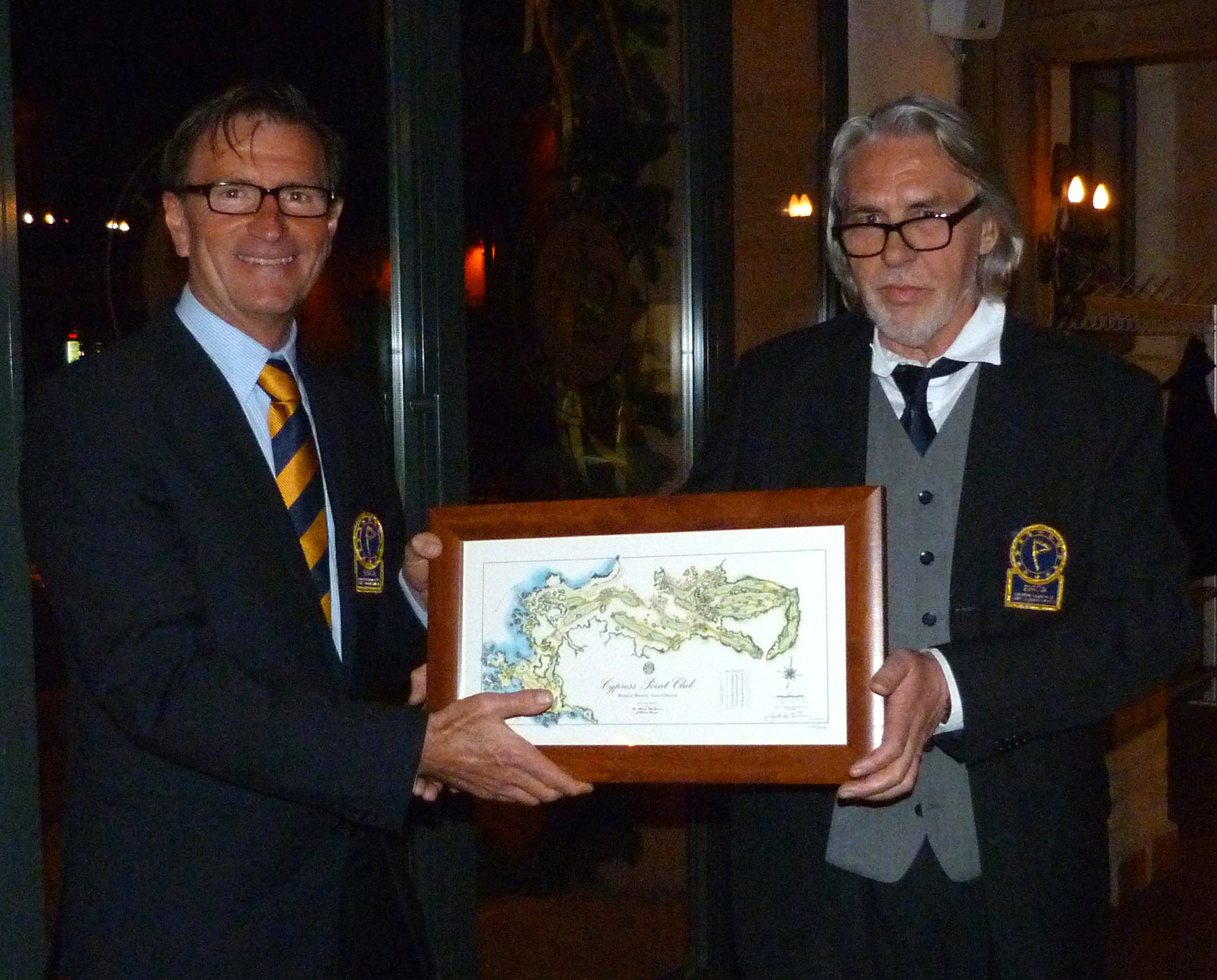 EIGCA Presidents: David Krause (retiring) and Rainer Preissmann (new)