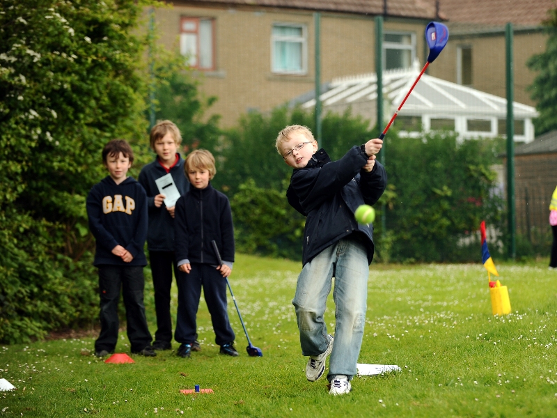 clubgolf Edinburgh Active Schools Ferryhill festival (Rob Eyton-Jones)