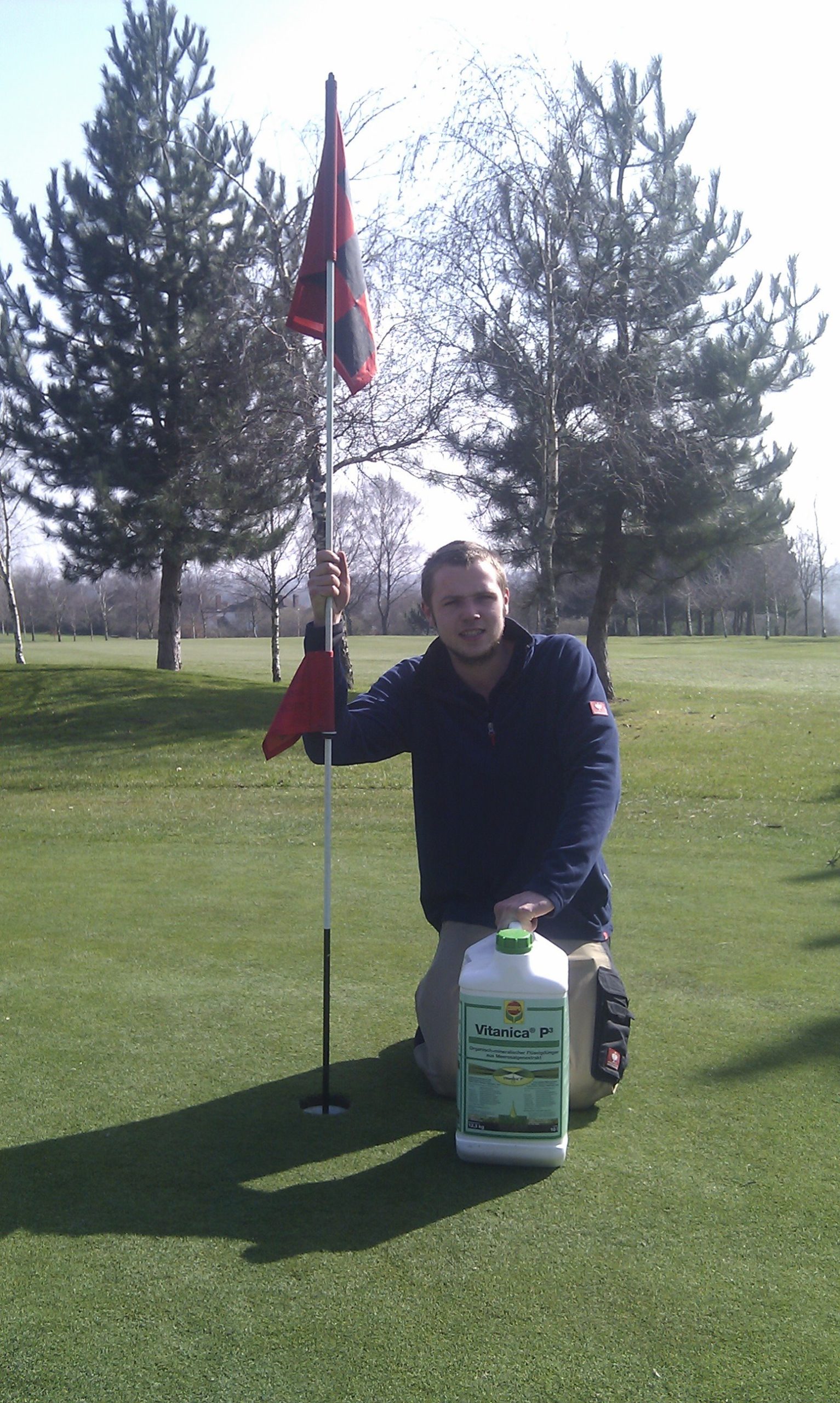 Henbury Golf Club Course Manager Gary Hawley 