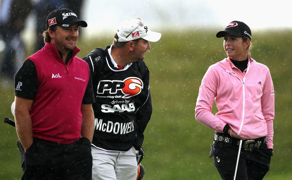 U.S. Open Champions Graeme McDowell and Paula Creamer compete at PowerPlay Golf Ignition