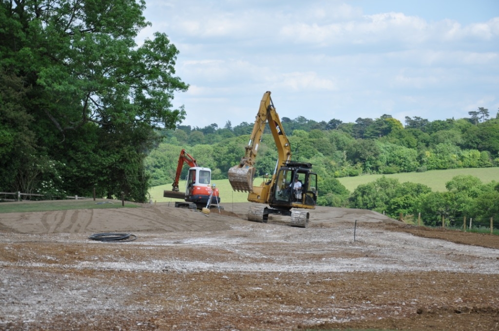 Speedcut at work on 14th tee