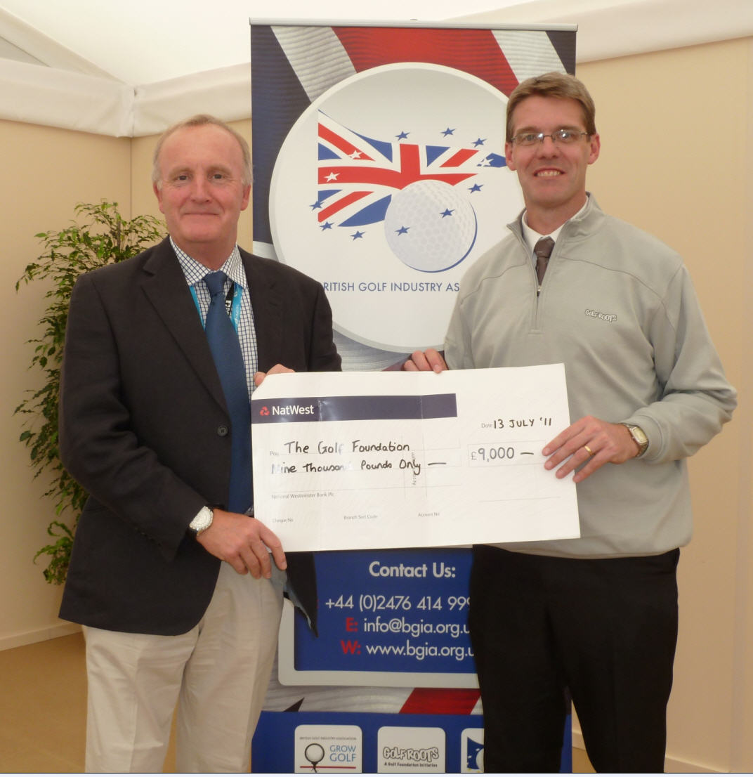 Doug Poole (left) with Mike Round