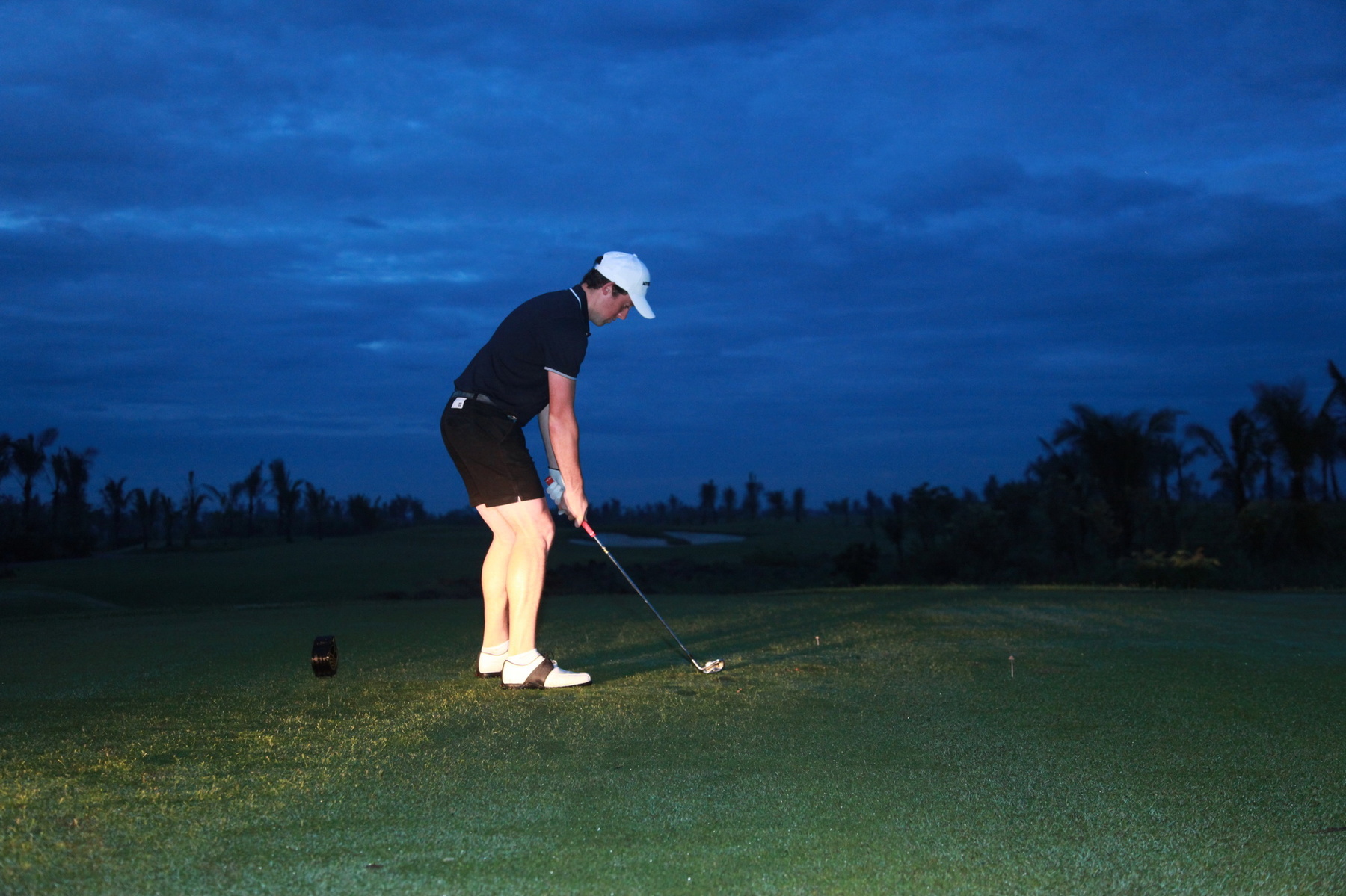 Michael started in early morning