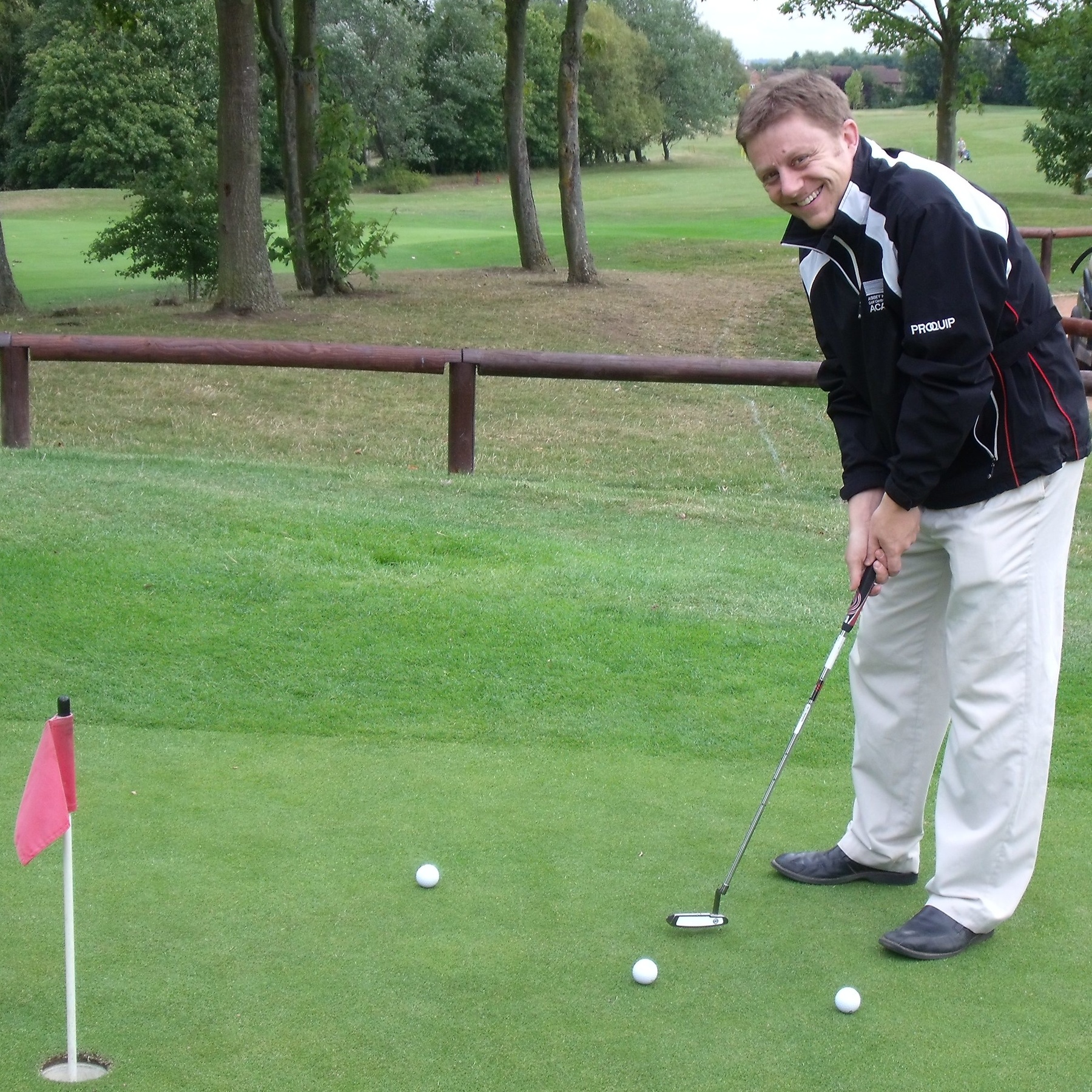 New Abbey Hill PGA Professional Steve Brown.