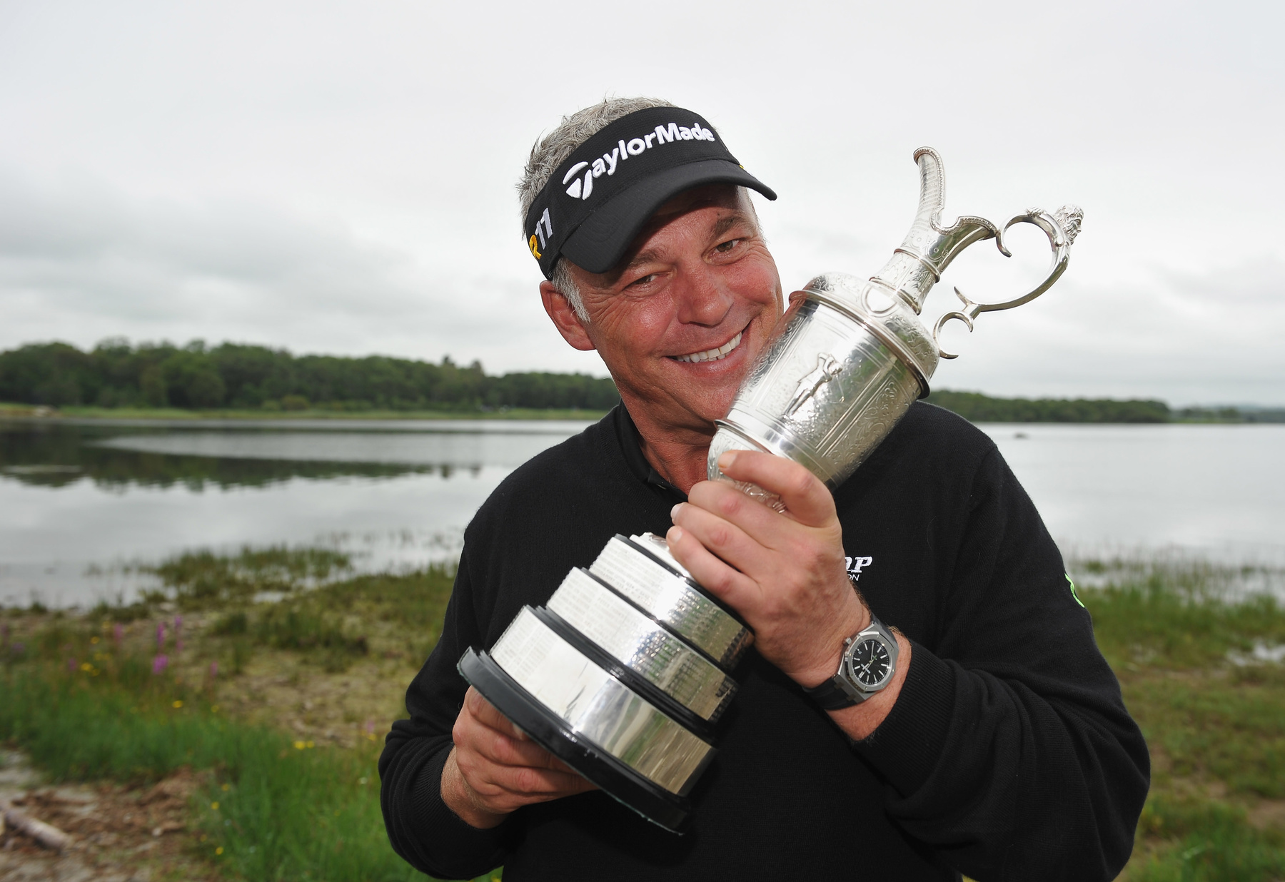 Northern Ireland’s Darren Clarke, winner of The 2011 Race to Dubai Golfer of the Month Award for July (©Getty Images).  