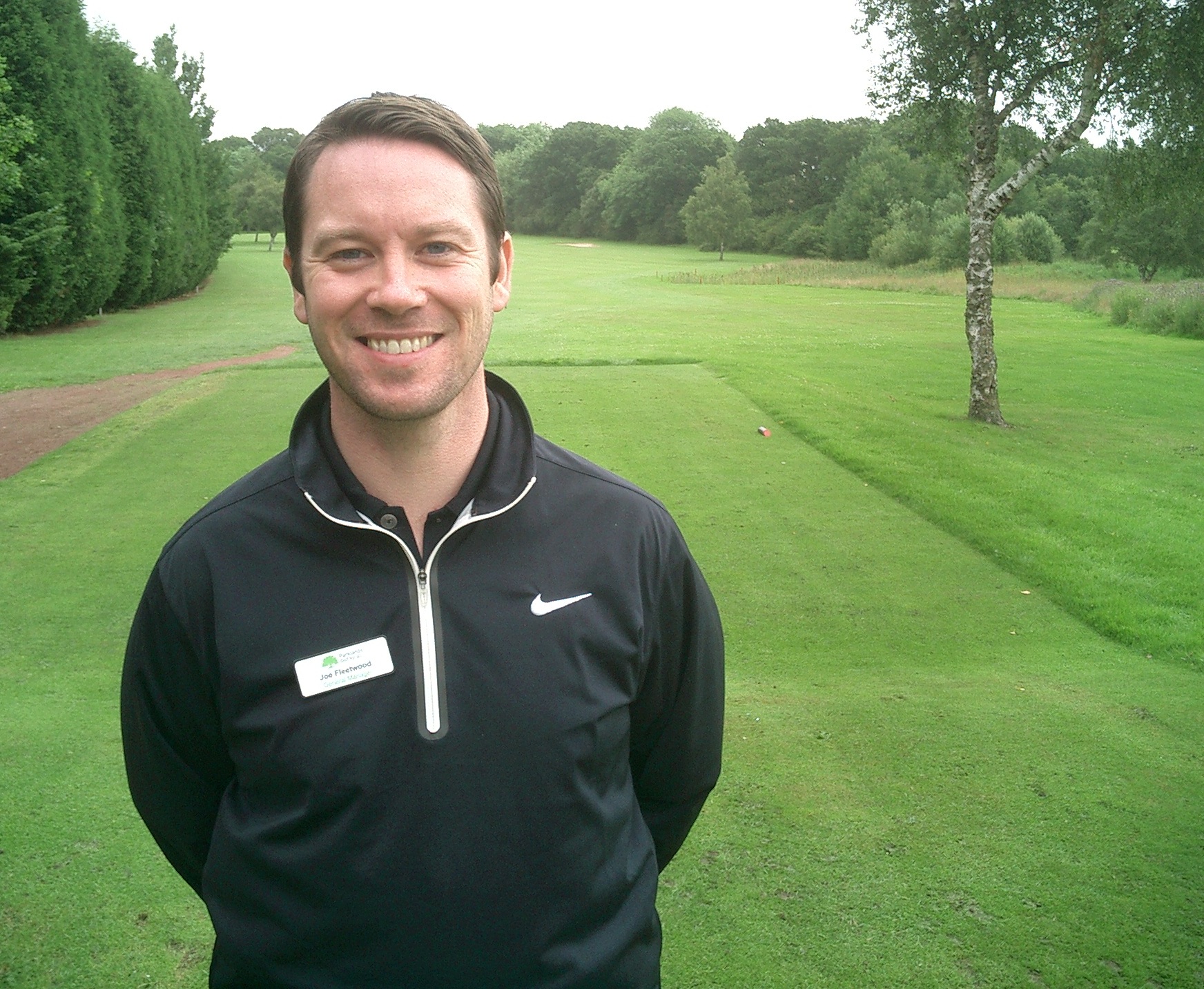 Joe Fleetwood, general manager of the Parklands Golf Complex