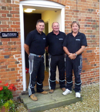 The new Profusion team (left to right) – Nigel Wyatt, Simon Hatcher and Ian Martin.