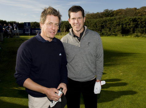 Hugh Grant and Tim Henman