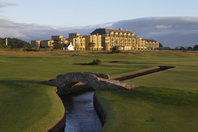 Old Course Hotel, Golf Resort & Spa from the Swilken Bridge
