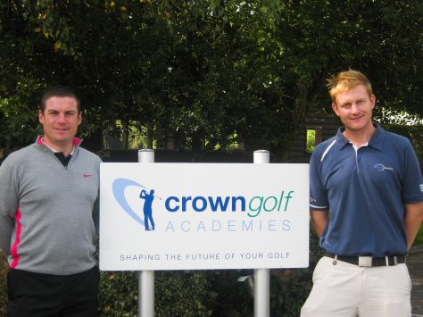 Paultons Golf Centre’s Hampshire Under 14 County Coaches, Kevin Capelhorn (l) and Chris Farr.