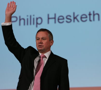 Award-winning motivational speaker Philip Hesketh