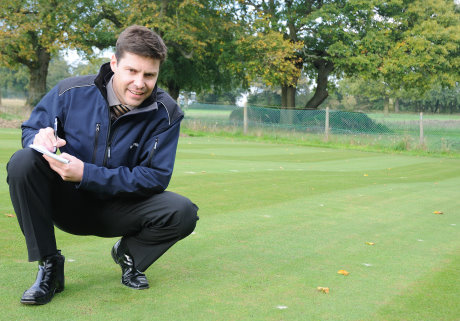 Simon Watson supervises the trials assessment