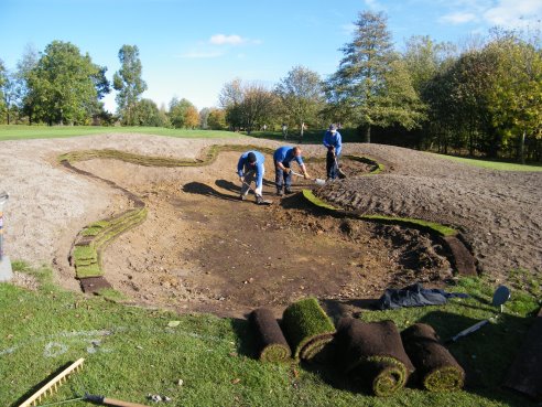 Ely City Bunkers Under Construction