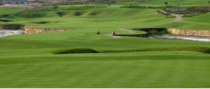 Hole 9 at Casa Green Golf Club