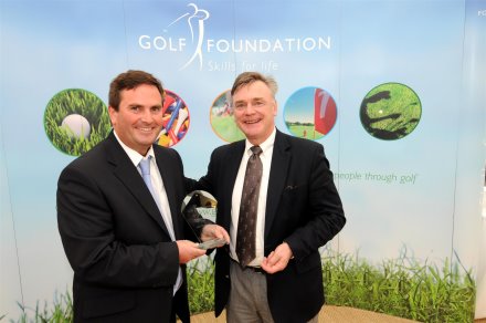 Jon Woodroffe (left) with Ken Schofield