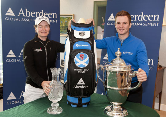 Catriona Matthew and Michael Stewart (courtesy of Kenny Smith Photography) 