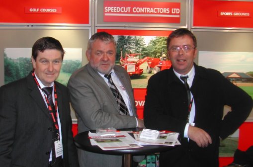 Speedcut team l-r: Kevin Smith, Dick Franklin and Barry Pace