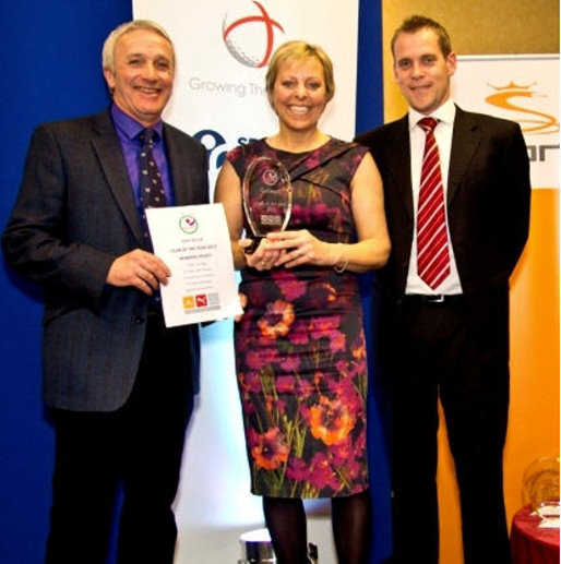 Robert Barnard and Jo Barnard, Bawburgh Golf Club and Ian Barrett, COBRA PUMA GOLF