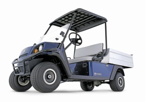 The Cushman Hauler range features four different models with either electric drivetrains or petrol engines and various payload options