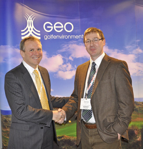 David Withers and Jonathan Smith at the signing of the Global Partnership Agreement