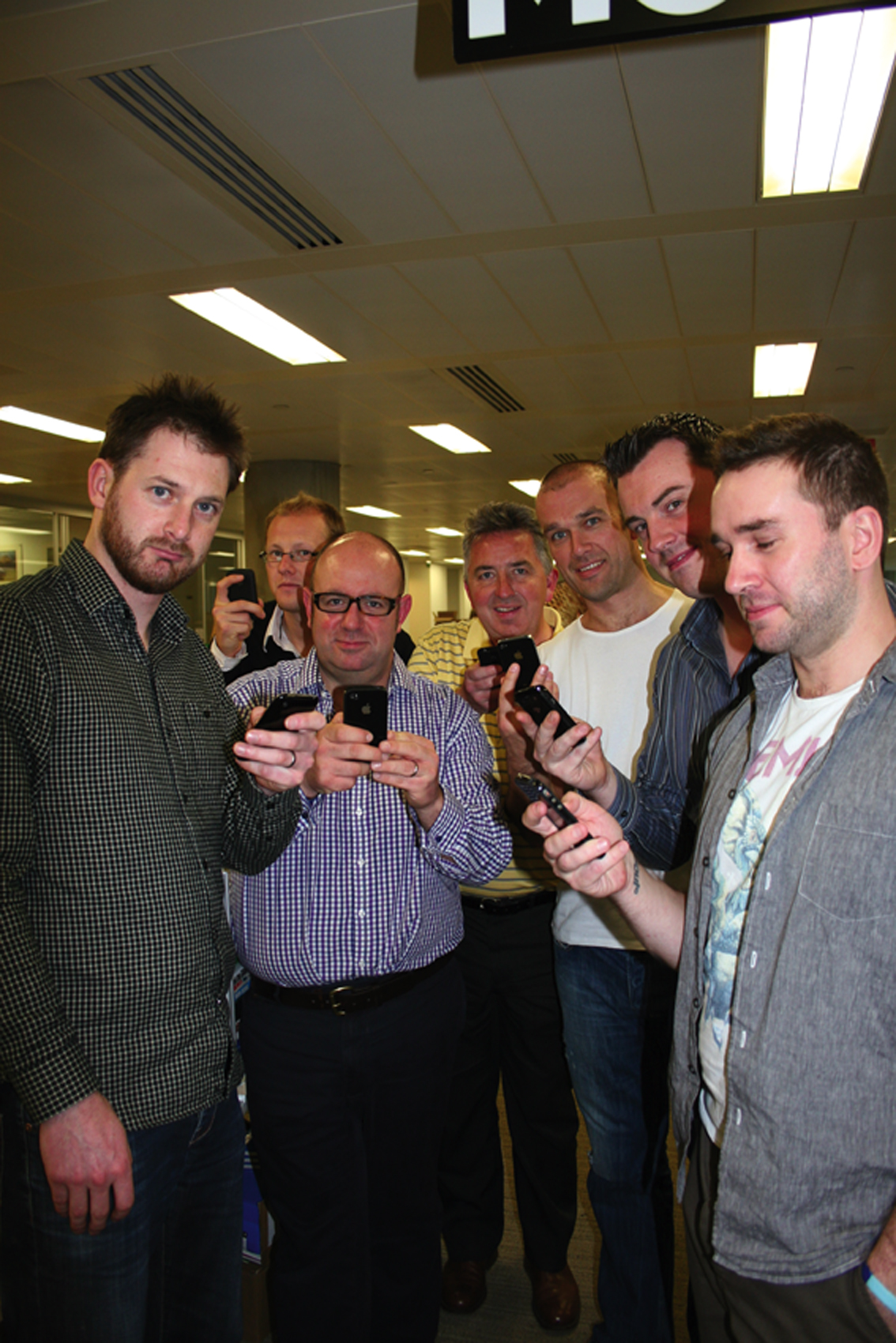 The Golf Monthly team are the first to text in