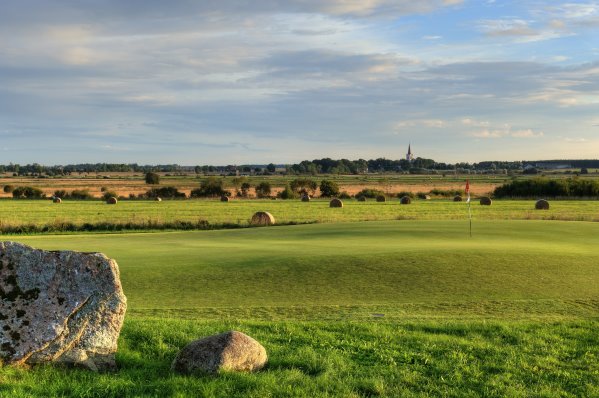 A view of the second hole of Estonian Golf & Country Club’s Stone Course and the adjacent land which will soon be the site of a brand new 18-hole layout.