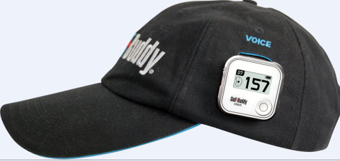 The new GolfBuddy Voice and cap