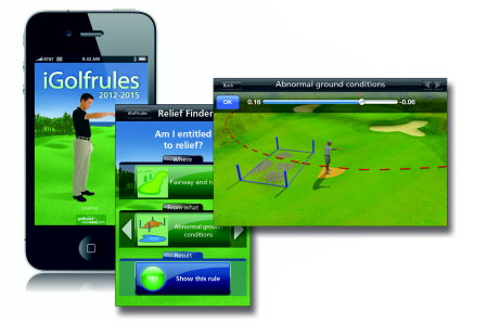 iGolfrules is one of the world’s most popular golf apps. It now includes video sequences and the golf rules for 2012–2015