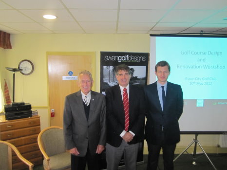 Howard Swan, David Golding and William Swan